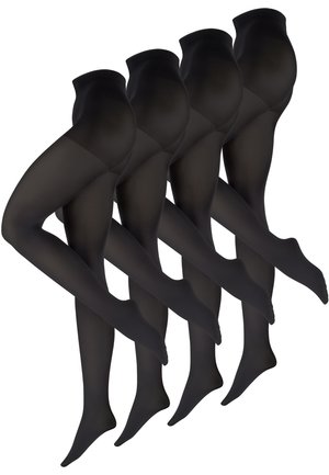 4-PACK STRUMPFHOSE 60 DEN GOODBYE LAUFMASCHEN - Collant - schwarz