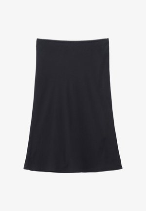 & OTHER STORIES, & OTHER STORIES SLIP MIDI SKIRT - Jupe trapèze - black
