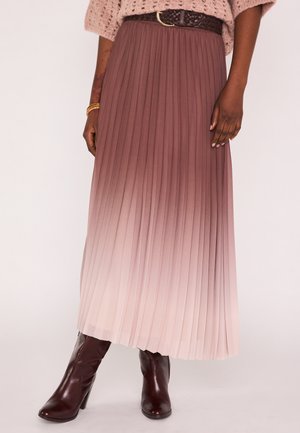 ODESSA - Jupe plissée - bois de rose