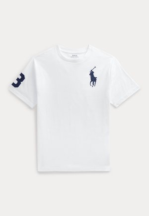 Polo Ralph Lauren, BIG PONY COTTON JERSEY TEE - Тениска с щампа - white