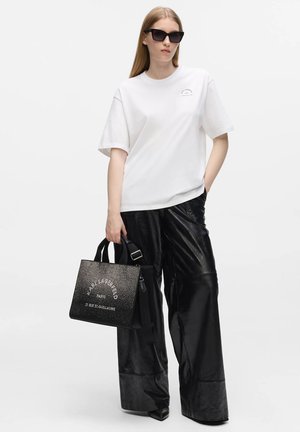 KARL LAGERFELD, Handtas - degrade black grey