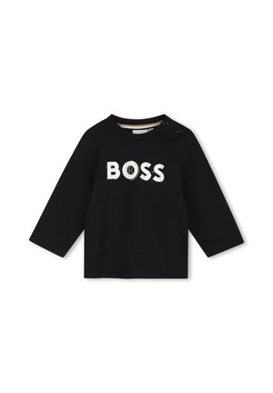 BOSS Kidswear, LONG SLEEVE T-SHIRT TODDLER BABY - T-shirt à manches longues - black