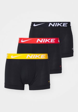 TRUNK 3 PACK - Boxer briefs - black/gold/red
