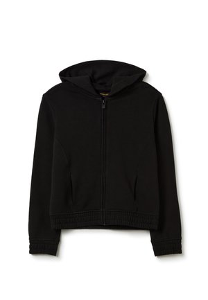Sudadera con cremallera - black