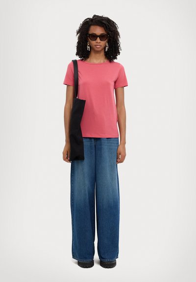 Weekend Max Mara Basic T-shirt - rosa scuro
