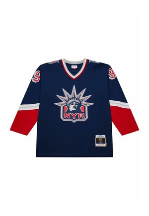 WAYNE GRETZKY 1996 NEW YORK RANGERS  - Club wear - marine