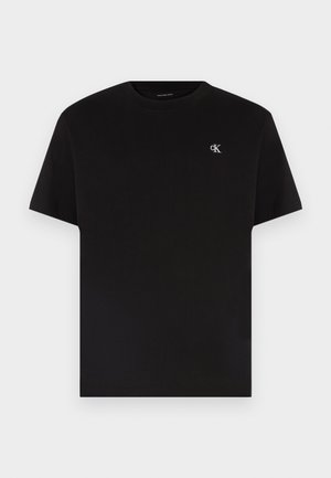 SERIF FONT GRAPHIC TEE UNISEX - Nyomott mintás póló - black