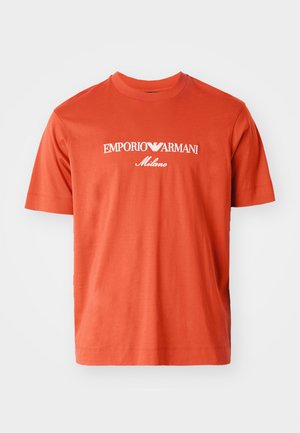 Emporio Armani T-shirt imprimé - red clay