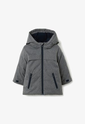 HOODED - Abrigo de invierno - grey marl