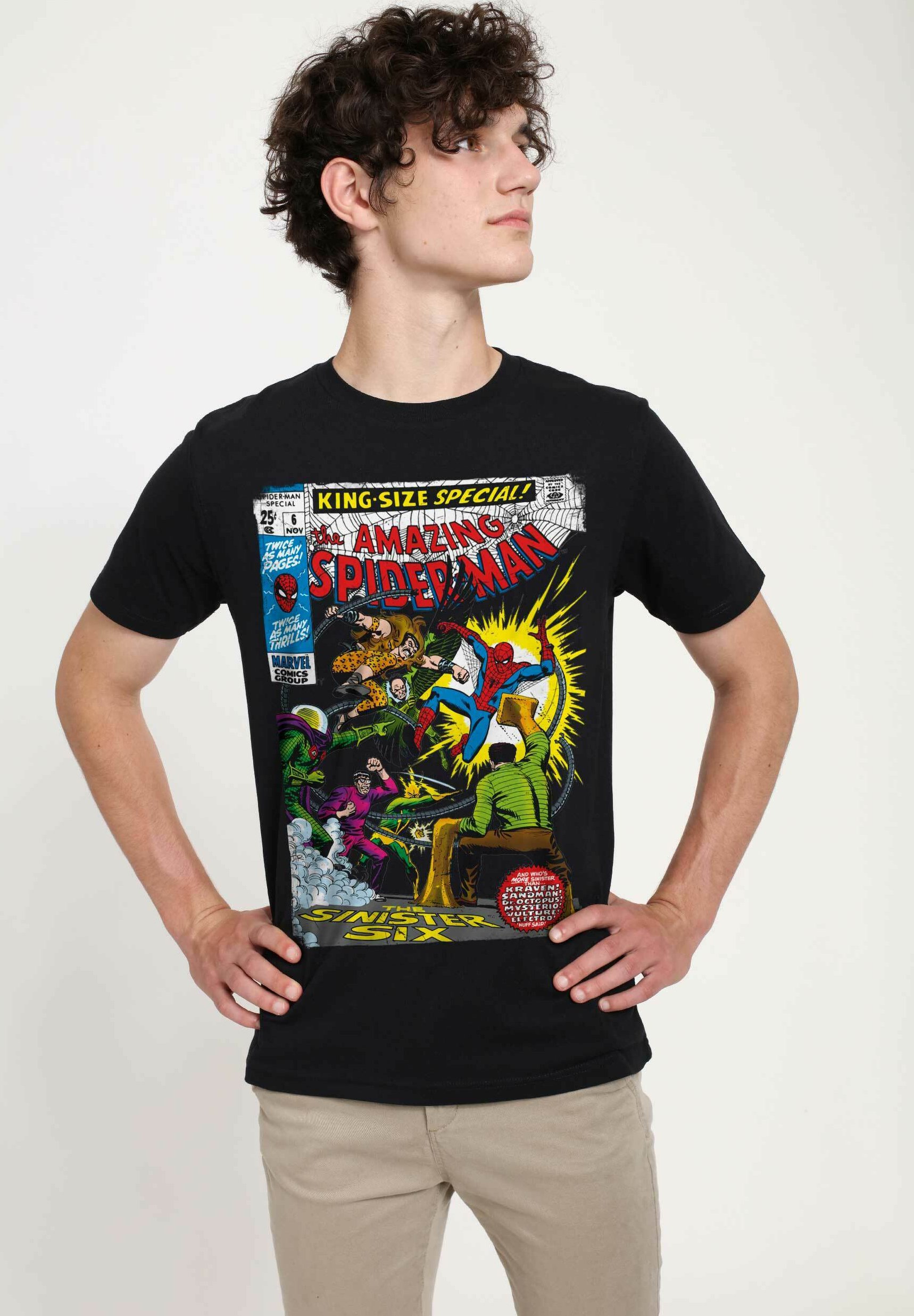 Marvel SPIDER-MAN CLASSIC SINISTER 6 COMIC UNISEX - T-shirt con
