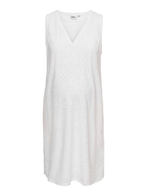 ONLY MATERNITY, KLEID OLMSMILLA KURZES KLEID - Vestito casual - cloud dancer