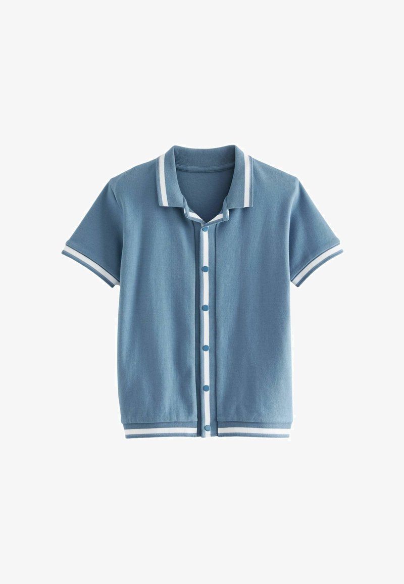 Next SHORT SLEEVE REGULAR FIT - Ing - light blue bordered