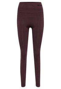 TIF SEAMLESS HIGH WAIST  - Leggings - fudge