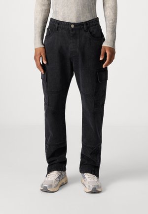 Brave Soul STATION - Jeans baggy - charcoal wash