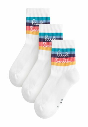 MULTI CUSHIONED SOLE ARTIST STRIPE 3 PACK - Zoknik - multi