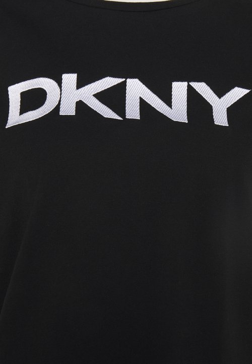 T-shirt Femme DKNY Vert – Avec Nœud Devant – Taille L – Neuf Avec étiquettes