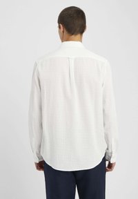 BZB TEXTURÉE UNIE DROITE - Chemise - blanc