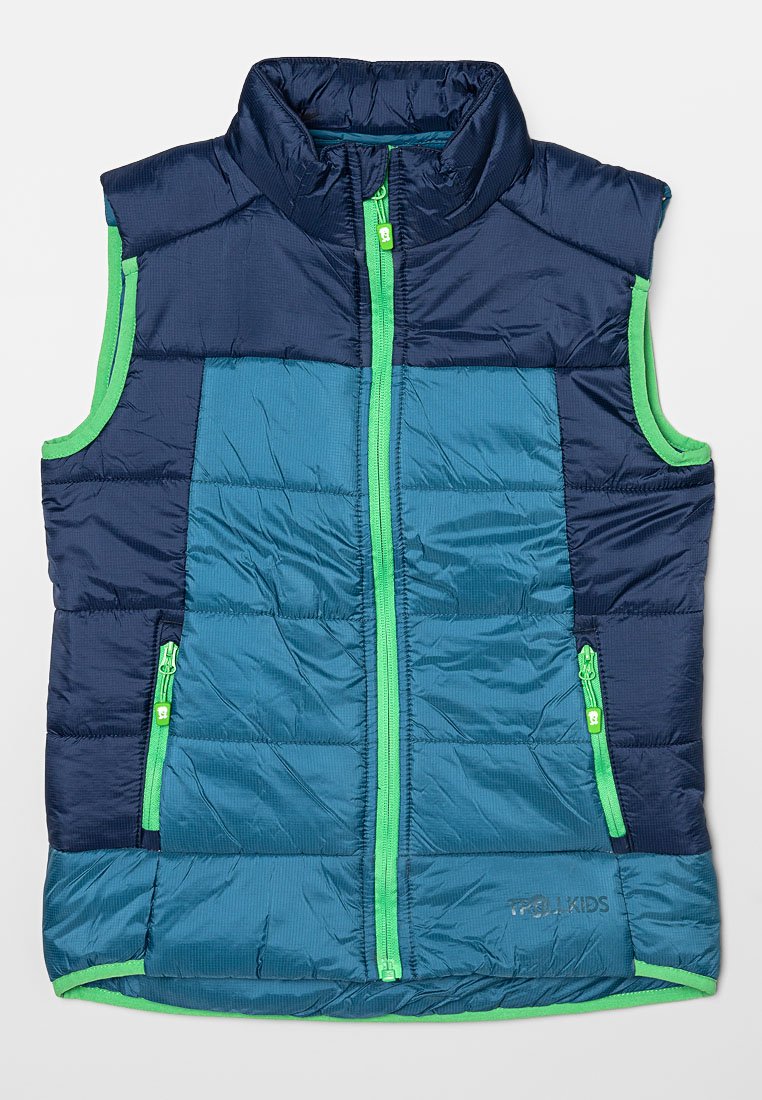 Trollkids Bodywarmer blauw Trollkids Bodywarmer blauw
