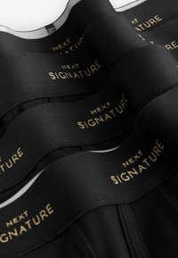 Next SIGNATURE A-FRONTS FOUR PACK - Boxerky - black