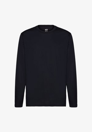 Boggi Milano, PIMA - T-shirt à manches longues - navy blue