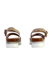 Divine Factory ALÉNOA - Sandalen met plateauzool - platine