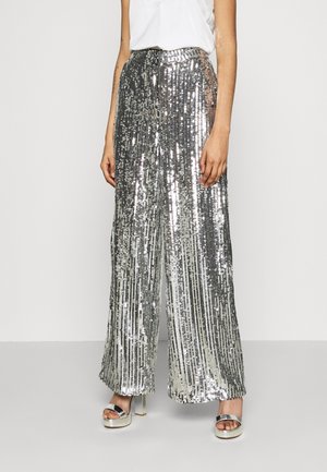 Kalhoty - silver-coloured