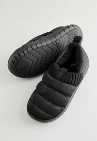 Next REGULAR FIT - PADDED CLOSE BACK - Pantofole - black