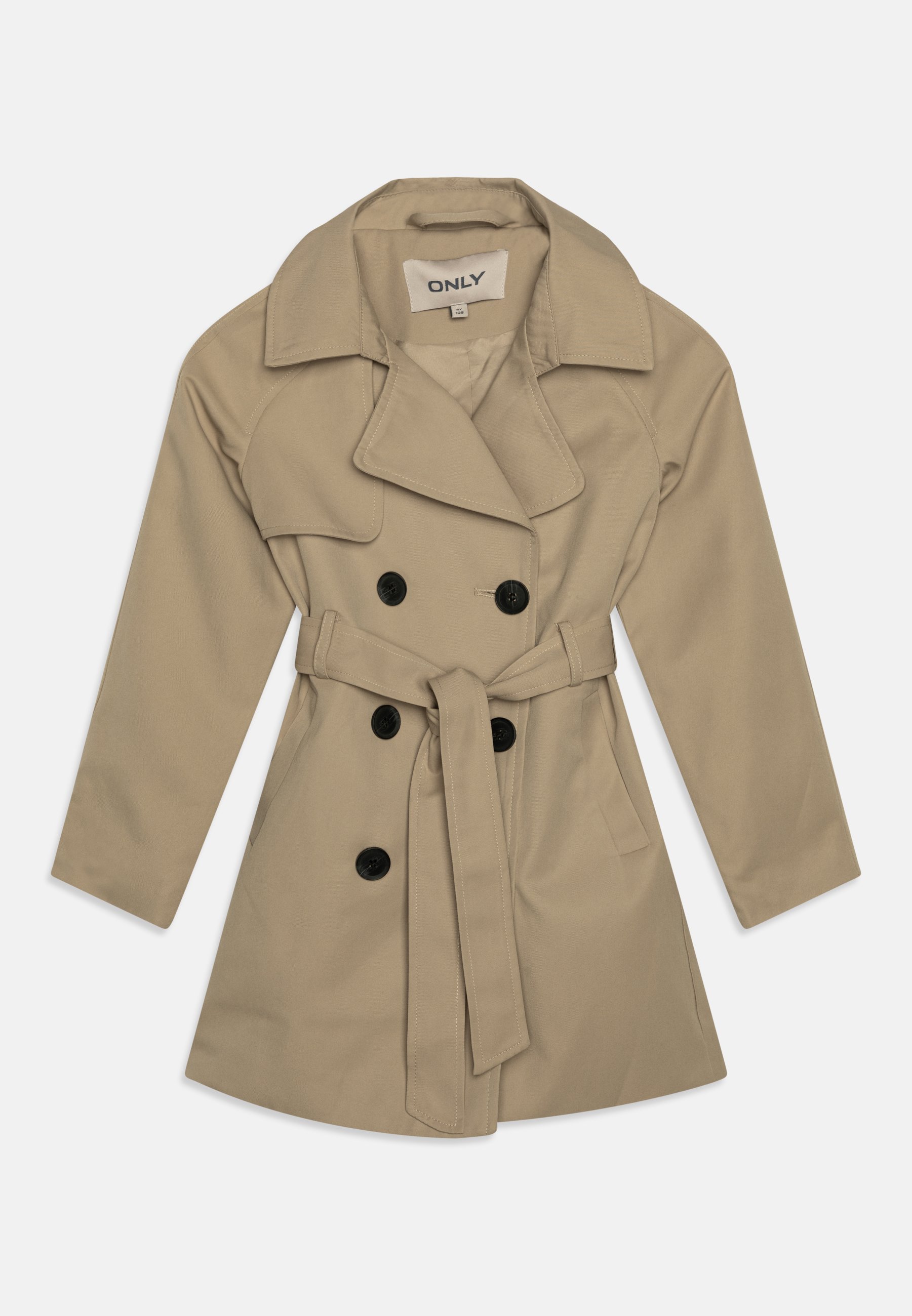 ONLY GIRLS KOGCHLOE DOUBLE B Trench tannin/marrone chiaro