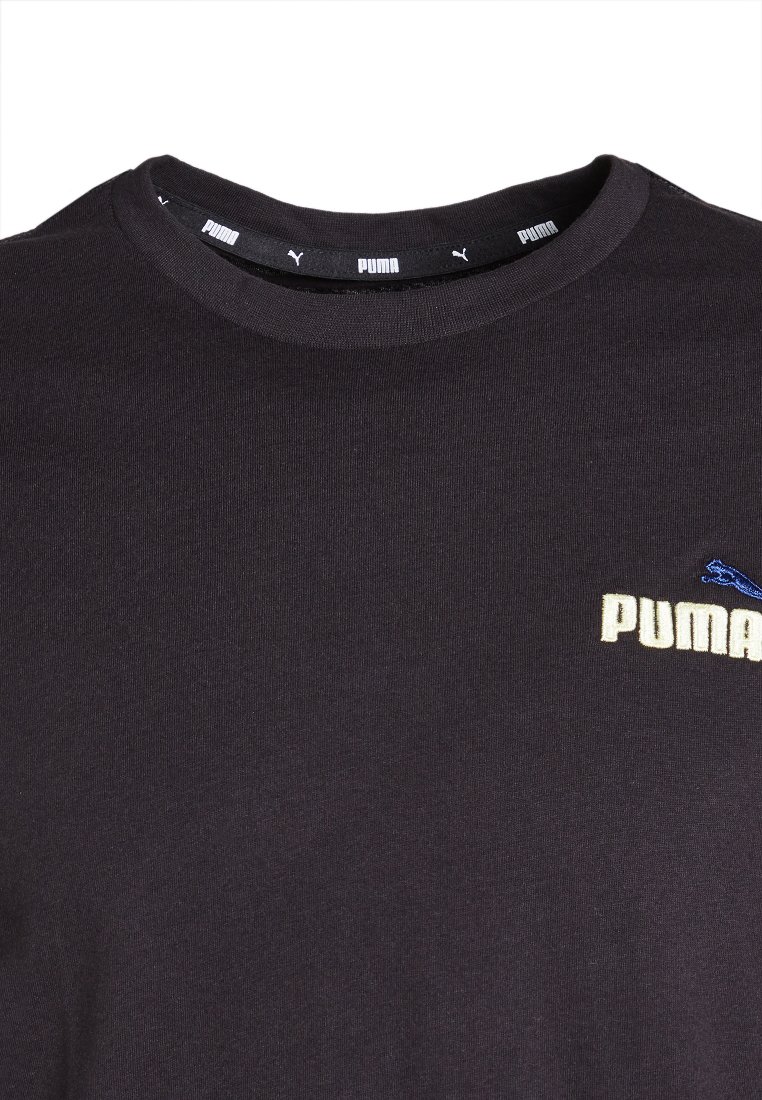 puma black embroidery