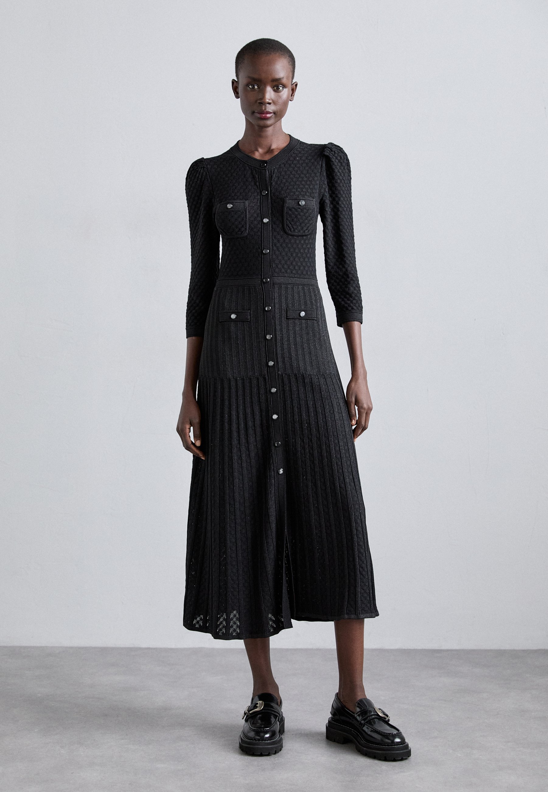 sandro TUILERIES - Jumper dress - noir/black - Zalando