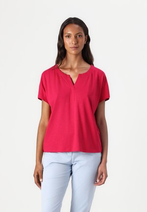 TOM TAILOR Basic T-shirt - raspberry red