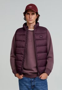 Scalpers NEW GSTAAD  - Vest - burgundy