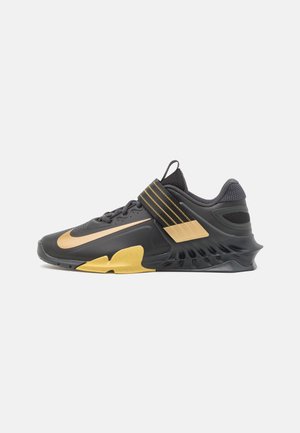 SAVALEOS UNISEX - Sportovní boty - black/metallic gold/anthracite infinite gold