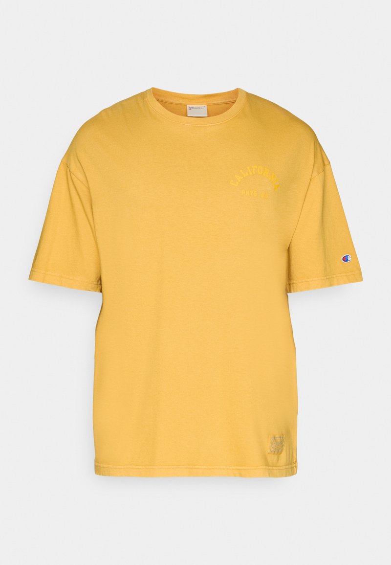 Champion T-shirt print okergeel