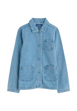 Seasalt Cornwall READING ROCKS - Jeansjacke - blue light wash high twist