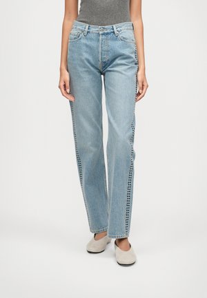 SUSAN STUDS - Straight leg jeans - river