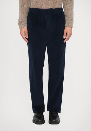 MEN PANT - Housut - marine