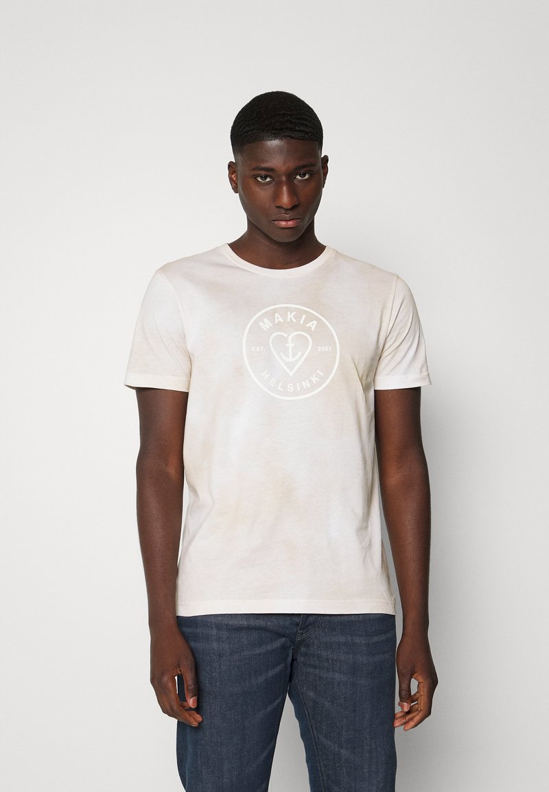 Makia KNOT UNISEX - T-shirt estampada - sahara