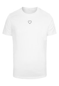 Nyomott mintás póló - white