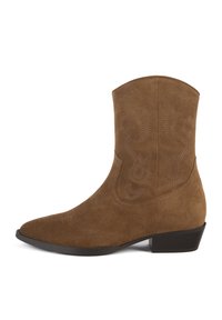 WILD WEST - Botines camperos - brown