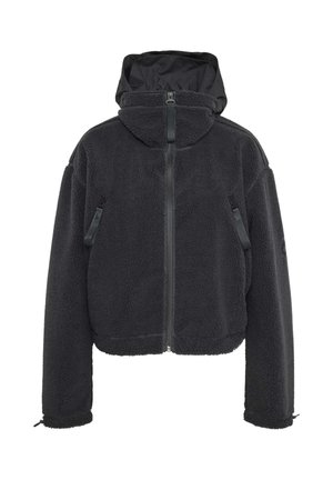 adidas by Stella McCartney, ADIDAS BY STELLA MCCARTNEY FULL-ZIP WINTER FLEECE - Суитшърт с цип - carbon