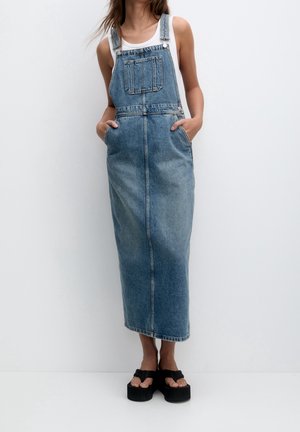 Maxi dress - blue denim