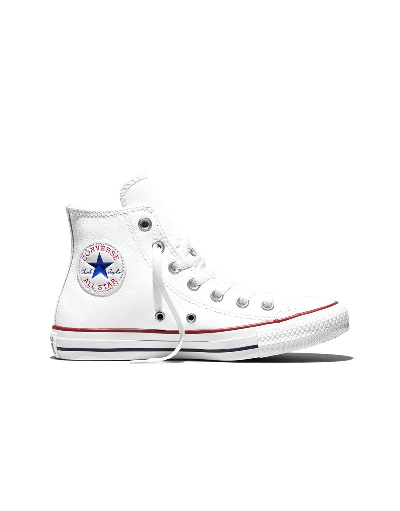 Converse CHUCK TAYLOR ALL STAR HI LEATHER - Visoki športni copati - white