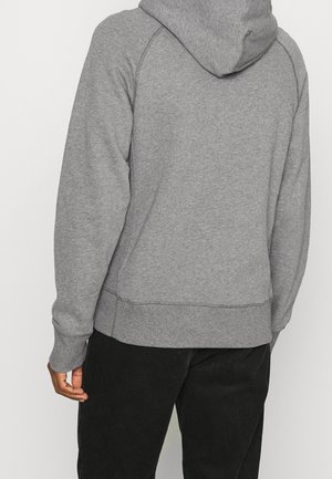 Kapuzenpullover - mottled dark grey