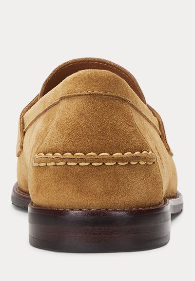 Polo Ralph Lauren ALSTON SUEDE PENNY LOAFER - Slippers - desert tan