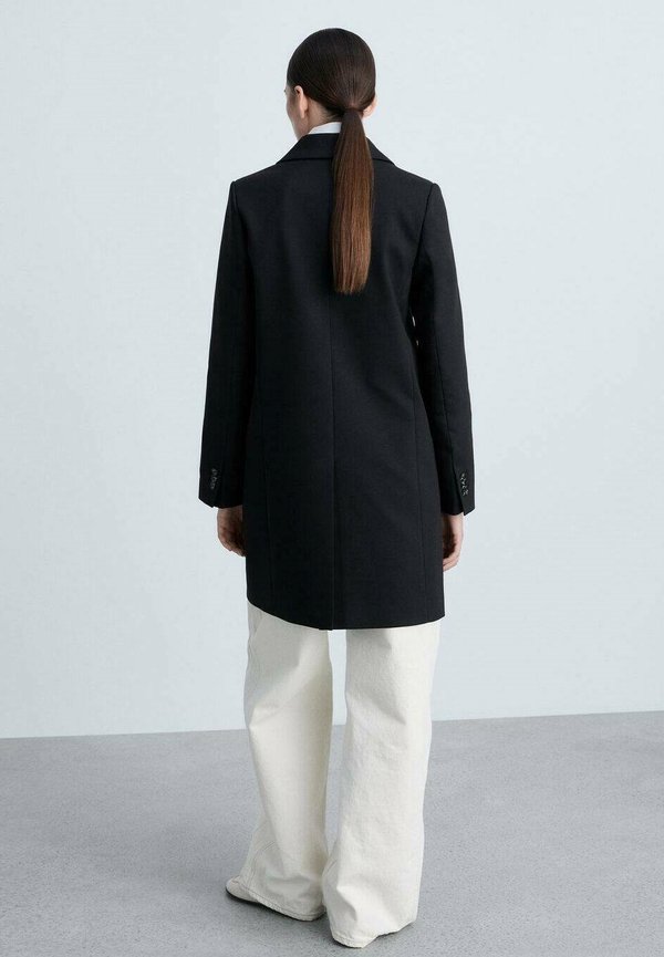 MANILA - Classic coat - noir4