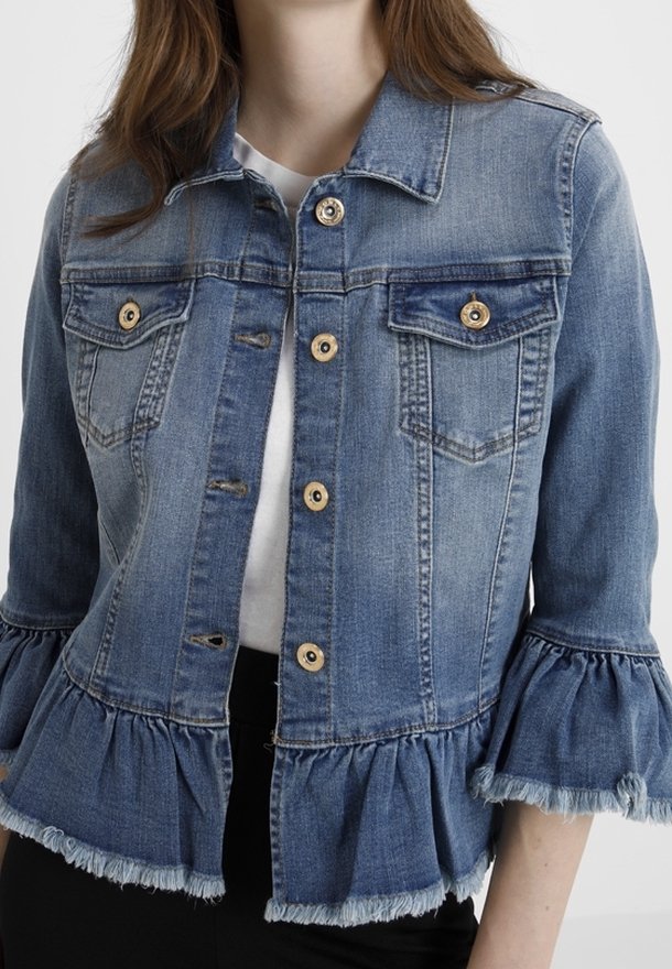 ONLY Jeansjacka - light-blue denim