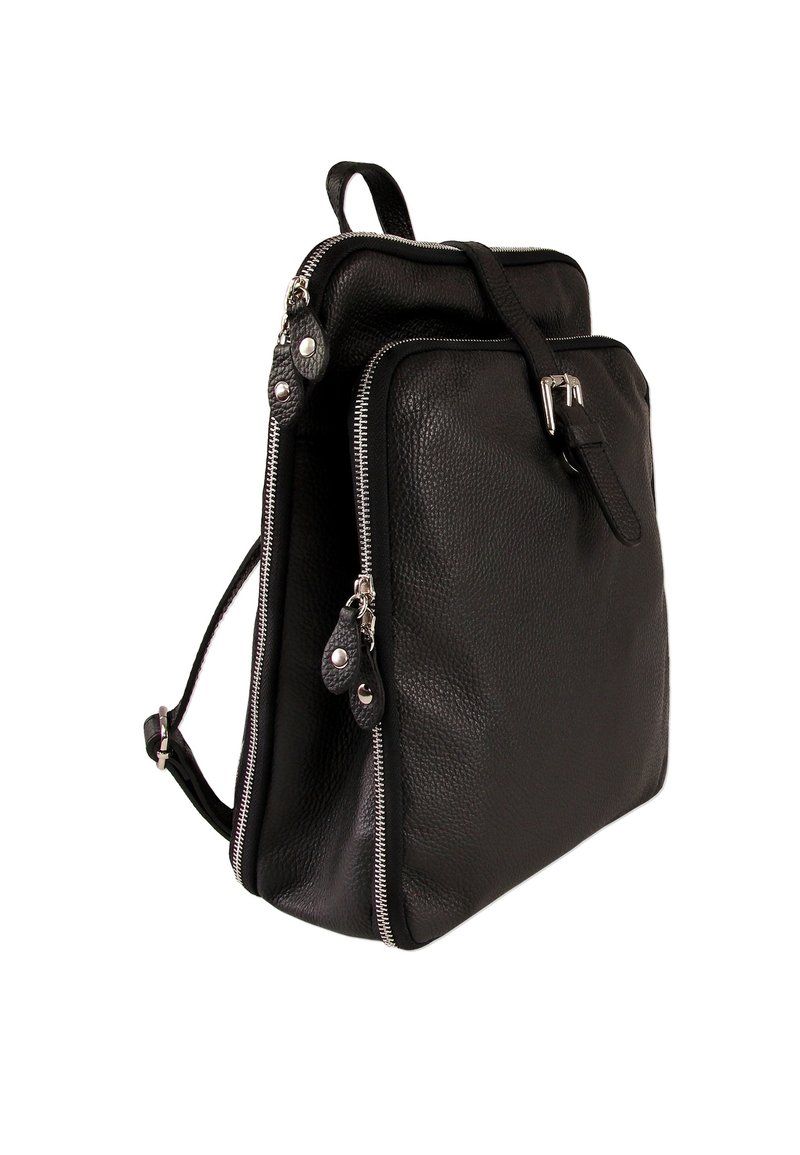 DrachenLeder Rugzak - schwarz