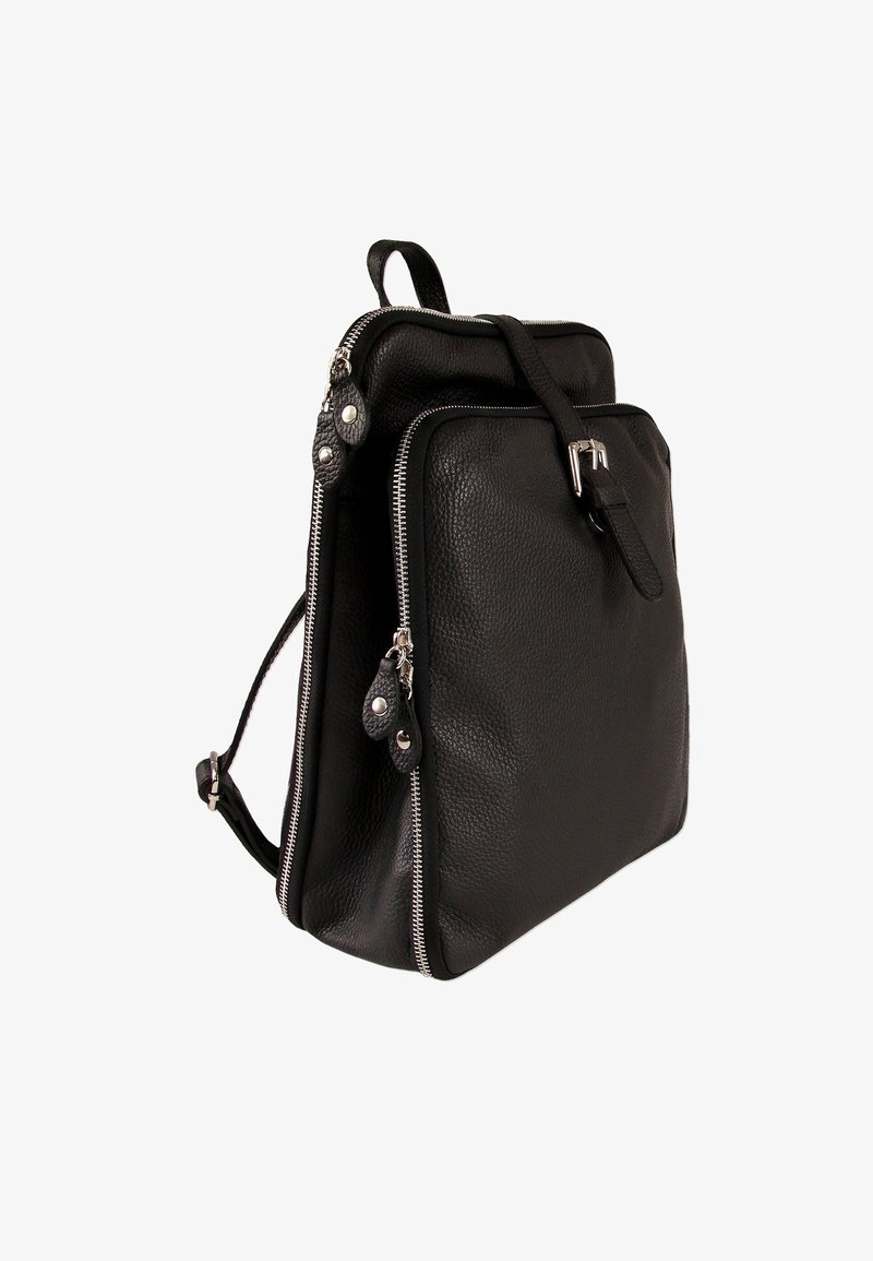 DrachenLeder Rugzak - schwarz