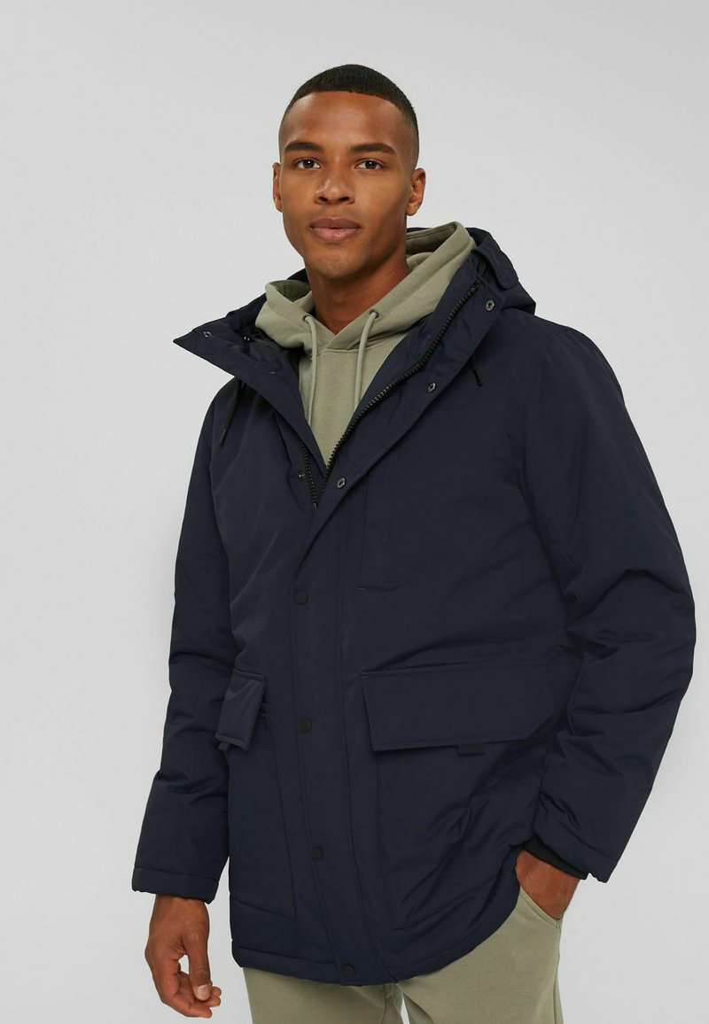 edc by Esprit Outdoor jacket navy/mottled dark blue Zalando.de